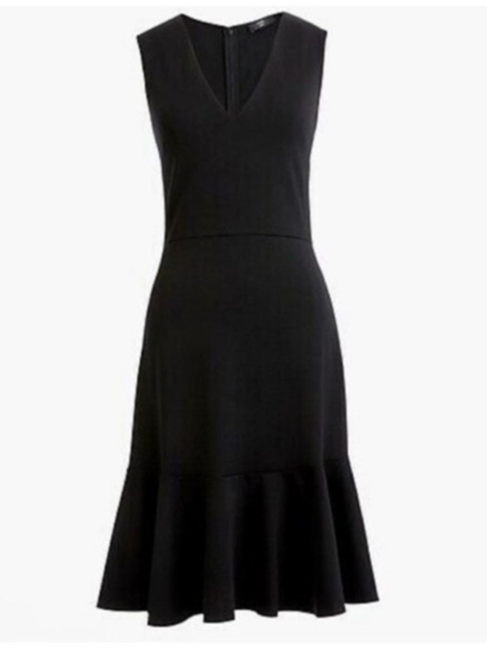 J. Crew 365 Ponte Black Sheath Sleeveless Dress 0